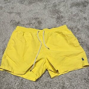 Polo by Ralph Lauren Yellow Men’s Swim Trunks